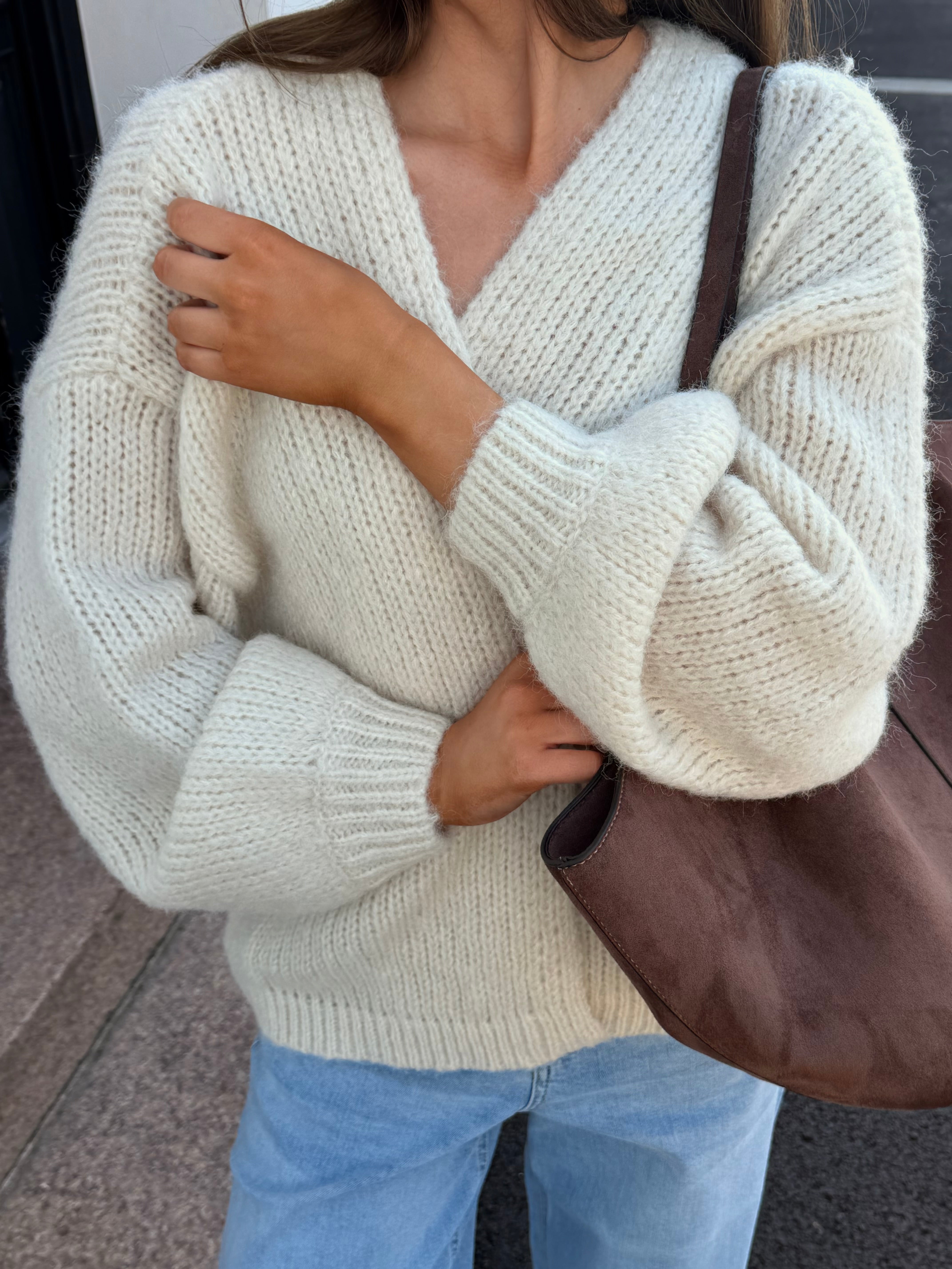 VMMAYBE Knit Cardigan - Birch